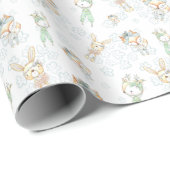 Cute Baby Woodland Animals Cadeaupapier (Rol Hoek)