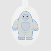 Cute Baby Yeti Ornament (voorkant)