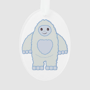 Cute Baby Yeti Ornament