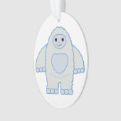 Cute Baby Yeti Ornament (voorkant)