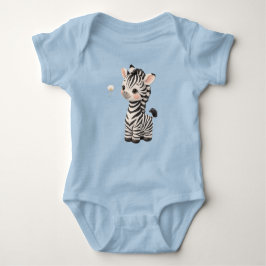 Cute Baby Zebra Bodysuit – Kawaii Safari Animal Ba