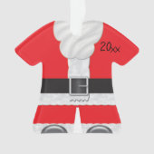 Cute Baby's eerste kerstkerstkerstkerstkerstkerstk Ornament (voorkant)