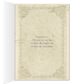 Cute  Baby's Kiss Antiek Illustratie (Binnen (Rechts))