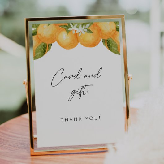 Cute babyshower kaart en cadeau bordje