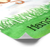 Cute babyspeeltje hang erin quote kraamkamer poster (Hoek)