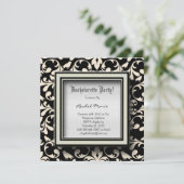 CUTE Bachelorette Party Designer nodigt uit Kaart (Staand voorkant)