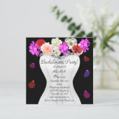 CUTE Bachelorette Party Designer nodigt uit Kaart (Staand voorkant)