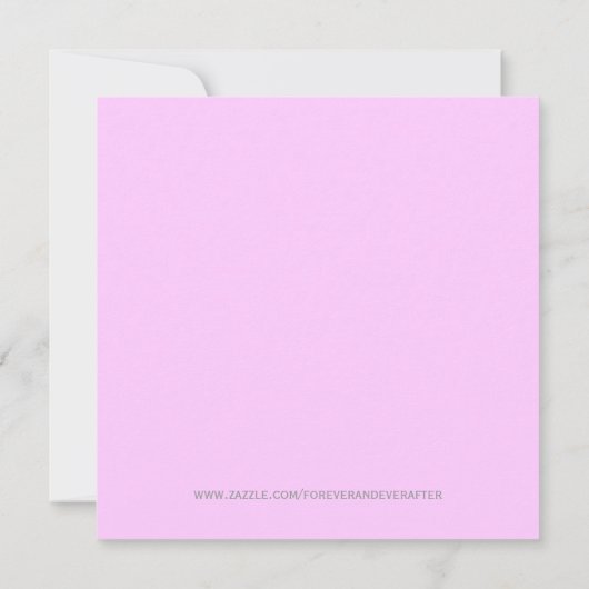 Cute Bachelorette Party Kaart (Achterkant)