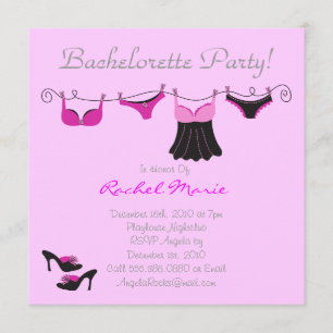 Cute Bachelorette Party Kaart