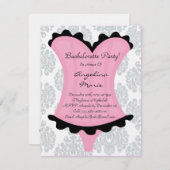 Cute Bachelorette Party Kaart (Voorkant / Achterkant)