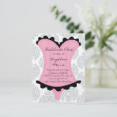 Cute Bachelorette Party Kaart (Staand voorkant)