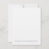 Cute Bachelorette Party Kaart (Achterkant)