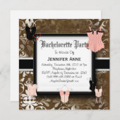 Cute Bachelorette Party Kaart (Voorkant / Achterkant)