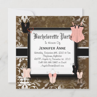 Cute Bachelorette Party Kaart