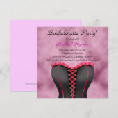 Cute Bachelorette Party Kaart (Voorkant / Achterkant)