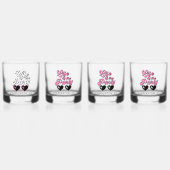 Cute Bachelorette Party Whisky Glas (Voorkant)