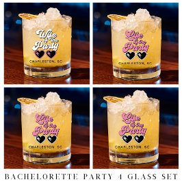 Cute Bachelorette Party Whisky Glas