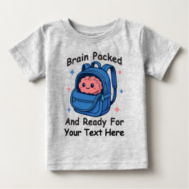 Cute Back-to-School Customizable “Brain Ready"