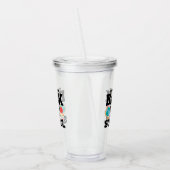 Cute Back To School Teacher Acryl Drinkbeker (Links)