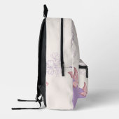 Cute backpack floral design  bedrukte rugzak (Links)