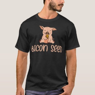Cute Bacon Zaad Biggetje Baby Varken Varkentje Var T-shirt