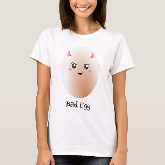 Cute Bad egg T-shirt (Voorkant)