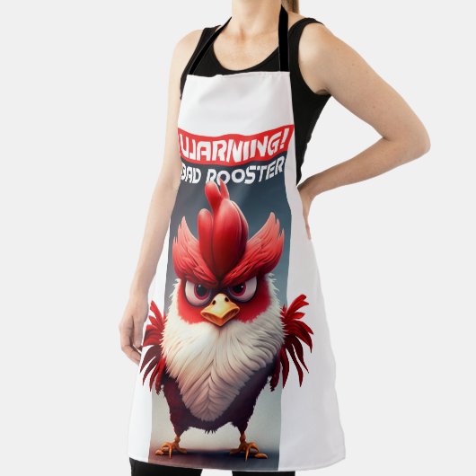 Cute Bad Rooster Schort (Insitu)