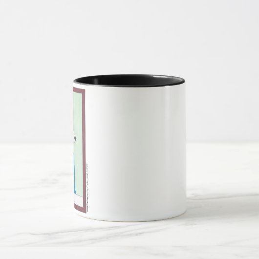 Cute Badger Animal Spirit Mok (Midden)