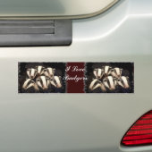 Cute Badger Cubs Bumpersticker (Op auto)