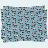 Cute Badger Tissuepapier