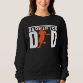 Cute Badminton Player Tees  Badminton Dad (Voorkant)