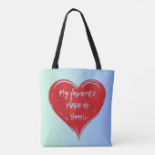 Cute bag tote bag (Achterkant)