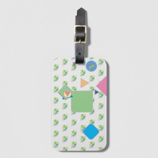 Cute Bagagelabel (Voorkant (verticaal))