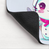 Cute Baker Pastry Chef Cat met Cake en Knife | Muismat (Hoek)