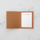 Cute Bakery sweet box customizable Kaart (Binnen)