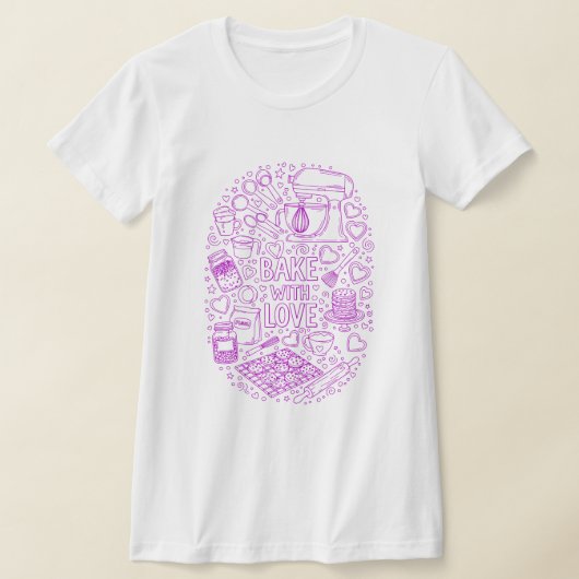 Cute Baking pack T-shirt (Laagn)