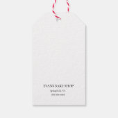 Cute Baking Utensies Bedankt dat je labels hebt ge Cadeaulabel (Achterkant)