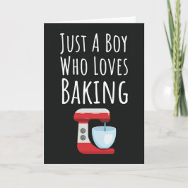 Cute bakkerij kaarten voor baby jongens kinderen b
