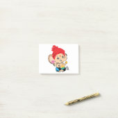 Cute Bal Ganesh Ganapathy Baby Hindu God Post-it® Notes (Op bureau)