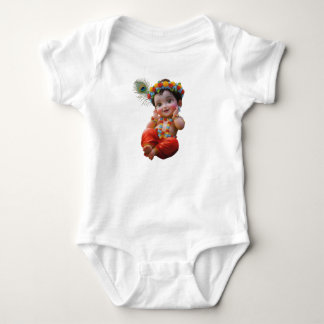 Cute Bal Krishna Janmashtami Special Baby Bodypakj Romper