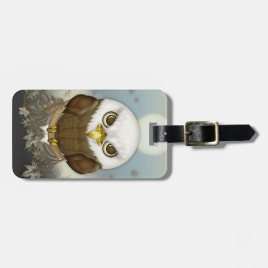 Cute Bald Eagle Bagagelabel (Voorkant horizontaal)