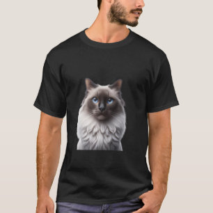 Cute Balinese Kat T-shirt - Liefhebber's Katachtig