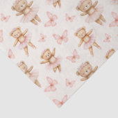 Cute ballerina bears tissuepapier (Detail)