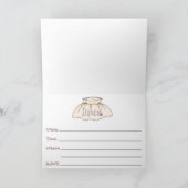 Cute Ballerina Dance Overweging Uitnodiging (Binnen)