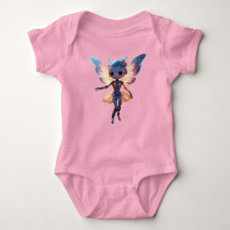 Cute Ballerina Dancing Robot Pixie Romper