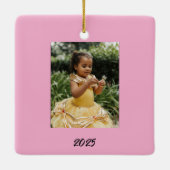 cute ballerina gingerbread girl Ornament (Achterkant)