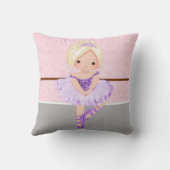 Cute Ballerina Kussen (Achterkant)