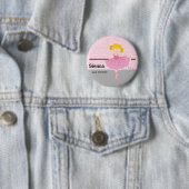 Cute Ballerina Ronde Button 5,7 Cm (In situ)