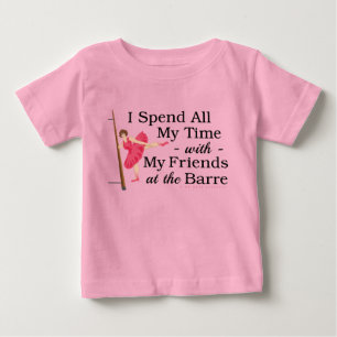 Cute Ballet Barre Funny Ballerina Dancer