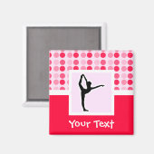 Cute Ballet Magneet (Voorkant / Achterkant)